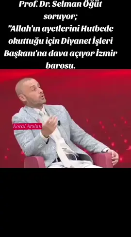Prof. Dr. Selman Öğüt soruyor; 