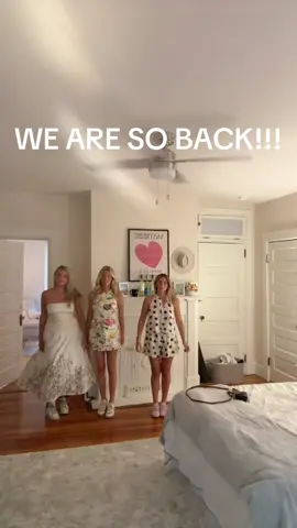 The girls have returned 