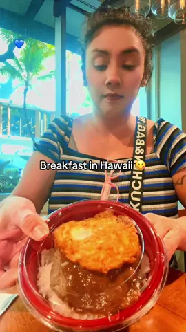 #💙 #hawaii #breakfast #fyp #viral 