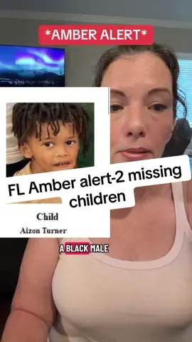 AMBER ALERT-2 missing children in Florida. Aizon Turner and Akachi Turner. 8/18/25 6:15pm est. #amberalert #missingchild #missingchildren #florida 