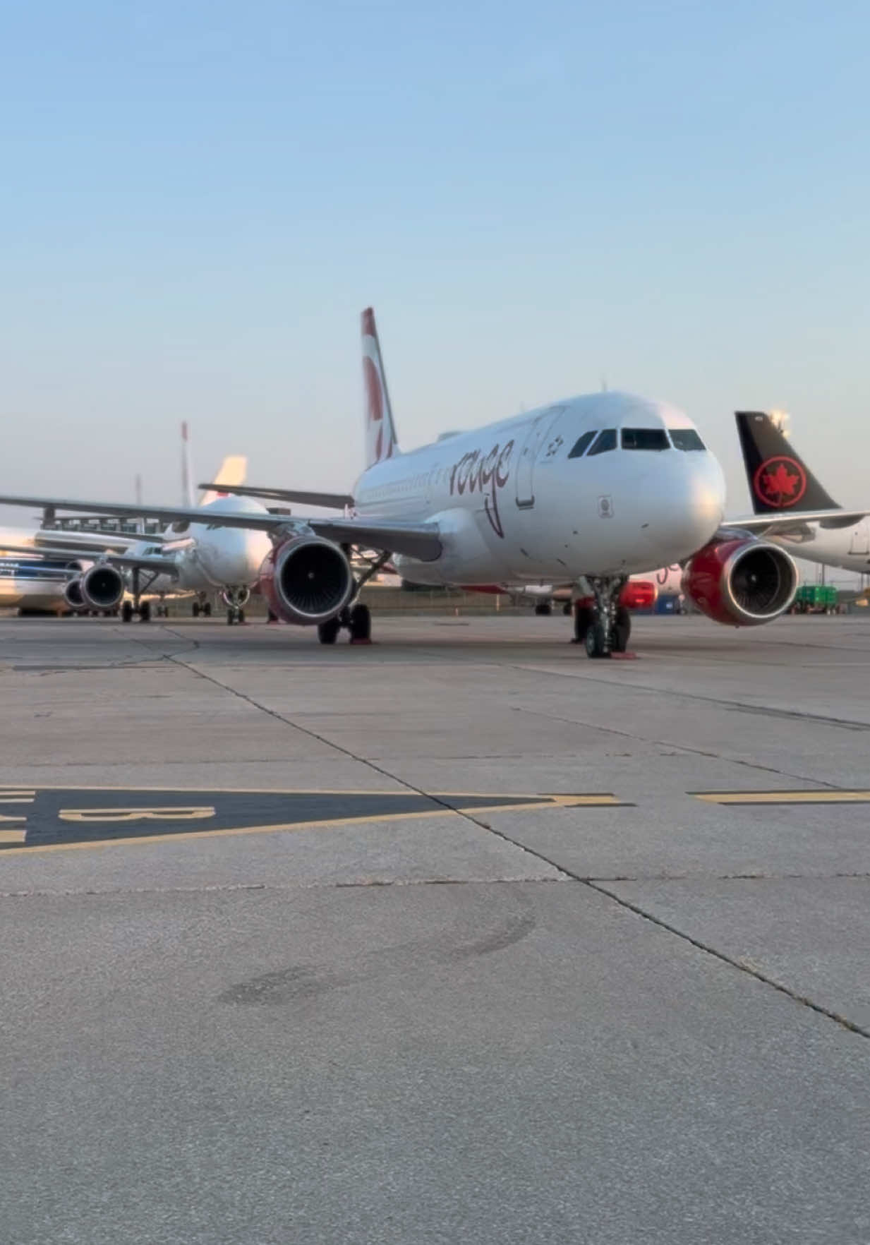 All Air Canda aircraft’s remains grounded 😯 #strike #tranding #news #aircanada #YYZ 