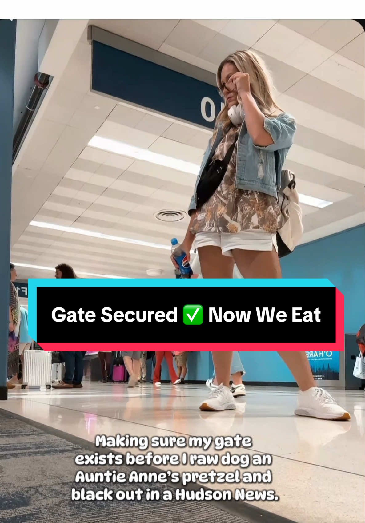 Airports are just the Hunger Games with snacks. ✈️ May the snack odds be in your favor. #AirportChaos #TravelHumor #tiktokshopcreatorpicks #GenXMom #RelatableAF 