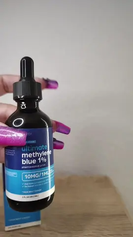 promotes cognitive function memory health. let me know if y'all have tried it and what u think about it!!#methyleneblue #methylenebluebenefits #fypシ゚viral #boymom #recoveryjunkie💜 