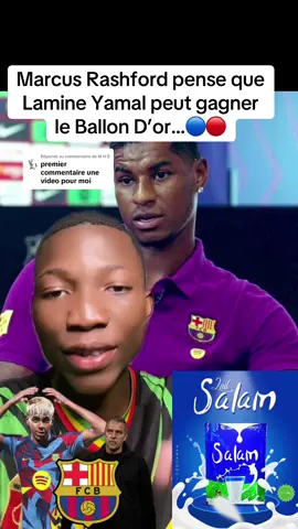 Réponse à @M H D Rashford s’est exprimé sur le Barça @Apple Bamako @Salam Mali je participe avec plaisir au challenge #fcbarcelona🔵🔴 #rashford #lamineyamal #hansiflick #ballondor 