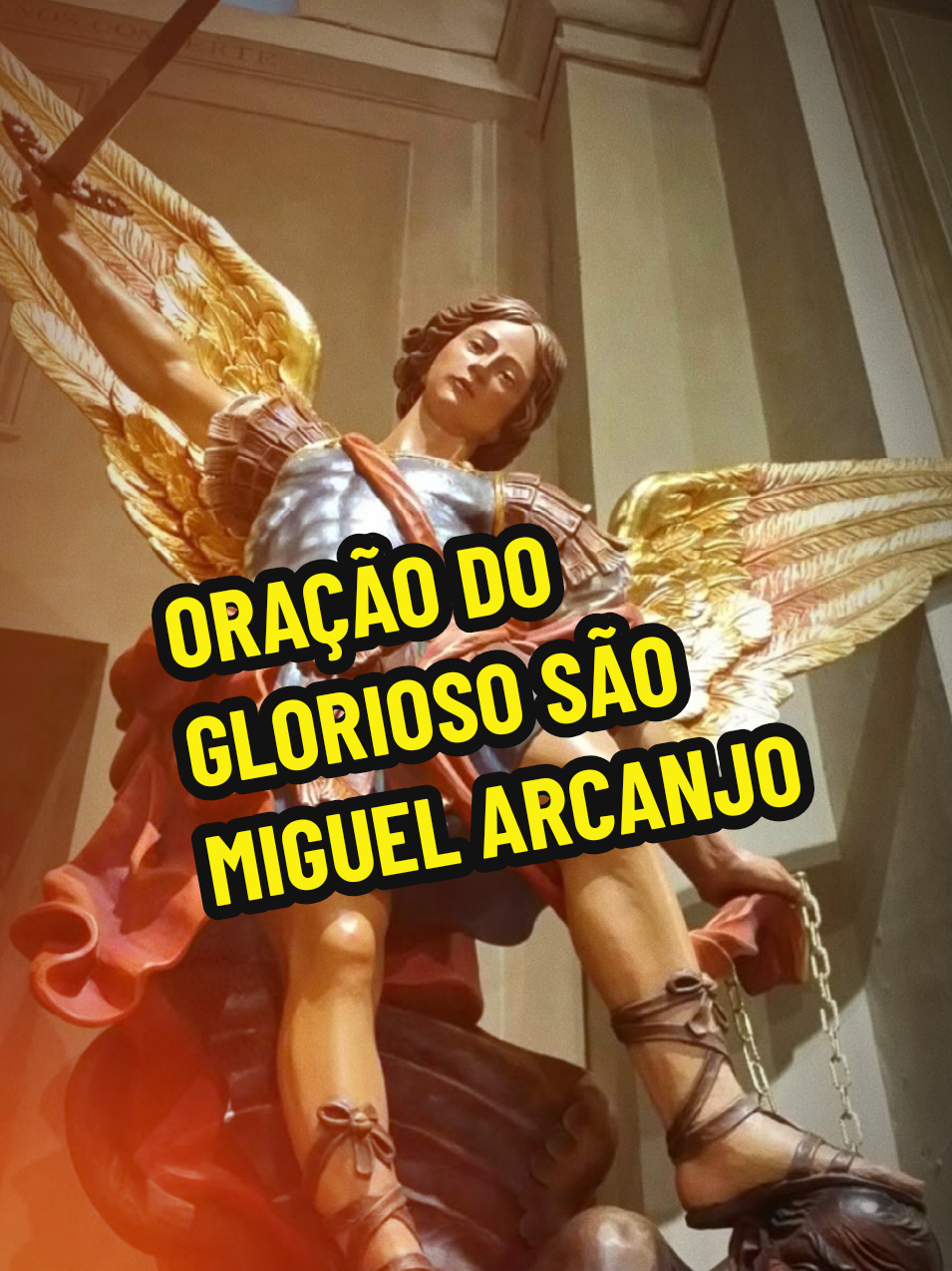 Oração de São Miguel Arcanjo 🙏🏼🩵 #saomiguelarcanjo #igrejacatolica #oracao #tiktokcatolico #oracaopoderosa 