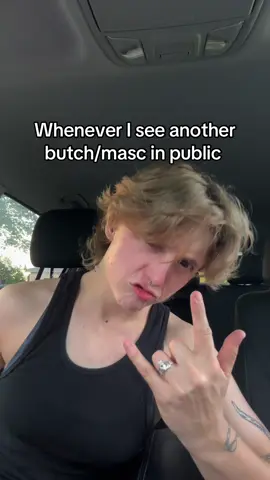 They always look so much cooler than me and I wanna be friends #wlw #butch #masc #fyp 