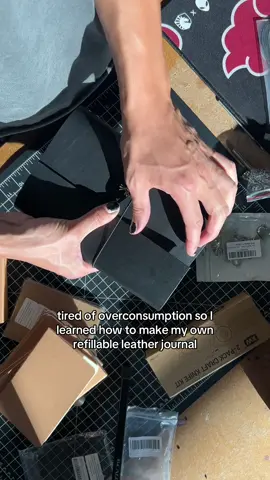 leather journal link in my bio, did not want to spend money on a louis carmen 💸💸　#journaling #journal #journalwithme #louiscarmen #travelersnotebook  leather journal cover, leather journal diy, leather journals for men, leather journal tour, leather journal louis carmen, leather journal making