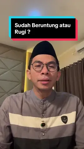 Kita sering hidup baik-baik saja…Selama bisa makan, bisa kerja, bisa scrolling. Tapi apakah kita sudah untung atau rugi ?