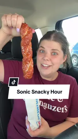 Afternoon @SONIC Drive-In run!  They now have snacky hour! 😋 #sonicdrivein #sonicdrinks #fastfood #Foodie #contentcreator