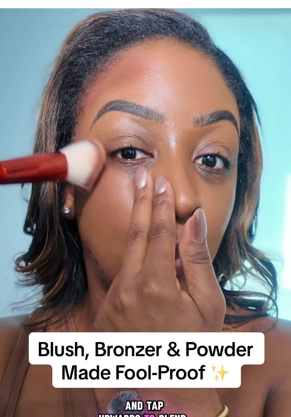 If your blush and bronzer always look muddy or uneven, this is your fool-proof guide. Learn exactly where to place bronzer, how to blend blush for lift, and the right way to set with powder so you always look sculpted and fresh — never flat. 💕 #makeuptok #bronzerblush #makeupforbeginners #makeuphacks #makeuptutorial 