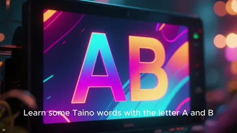 Vocabulary Letters A-B #boricuasbelike #taino #nativeamerican #isladelencanto #puertorricans 