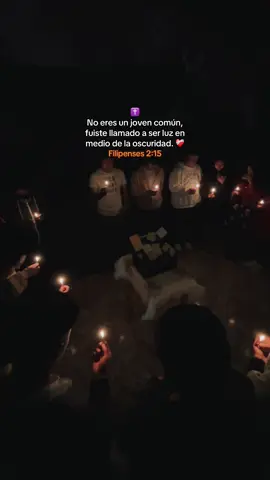 🫀👣 Jóvenes, que nadie apague  su  luz ni sus  emociones en Jesús, porque en Él brillas con propósito.❤️‍🩹✝️ #ecadManantialdevida #embajadoresdecristo 