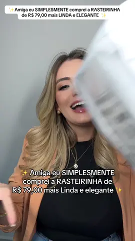 Amiga eu simplesmente comprei a rasteirinha de R$79,00 mais linda e elegante ✨🥰❤️ #rasteirinhas #sandalias #viral #rasteira #tiktokshop 