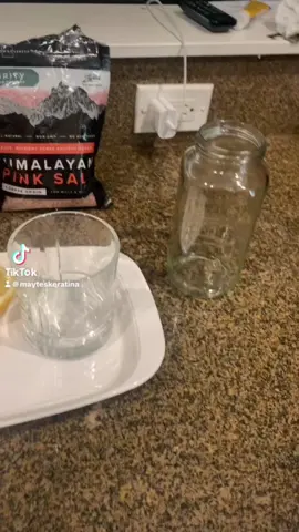 Pink salt trick #pinksalt #pinksaltrecipe #pinksalttrick #pinksaltwater #vinegarhacks 