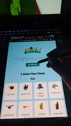 THIS IS HOW I GOT THE RACCOON PET IN GROW A GARDEN!! 🦝 🦝🦝 #fyp #robloxgame #growgarden #growagarden🥒🌶🍅 