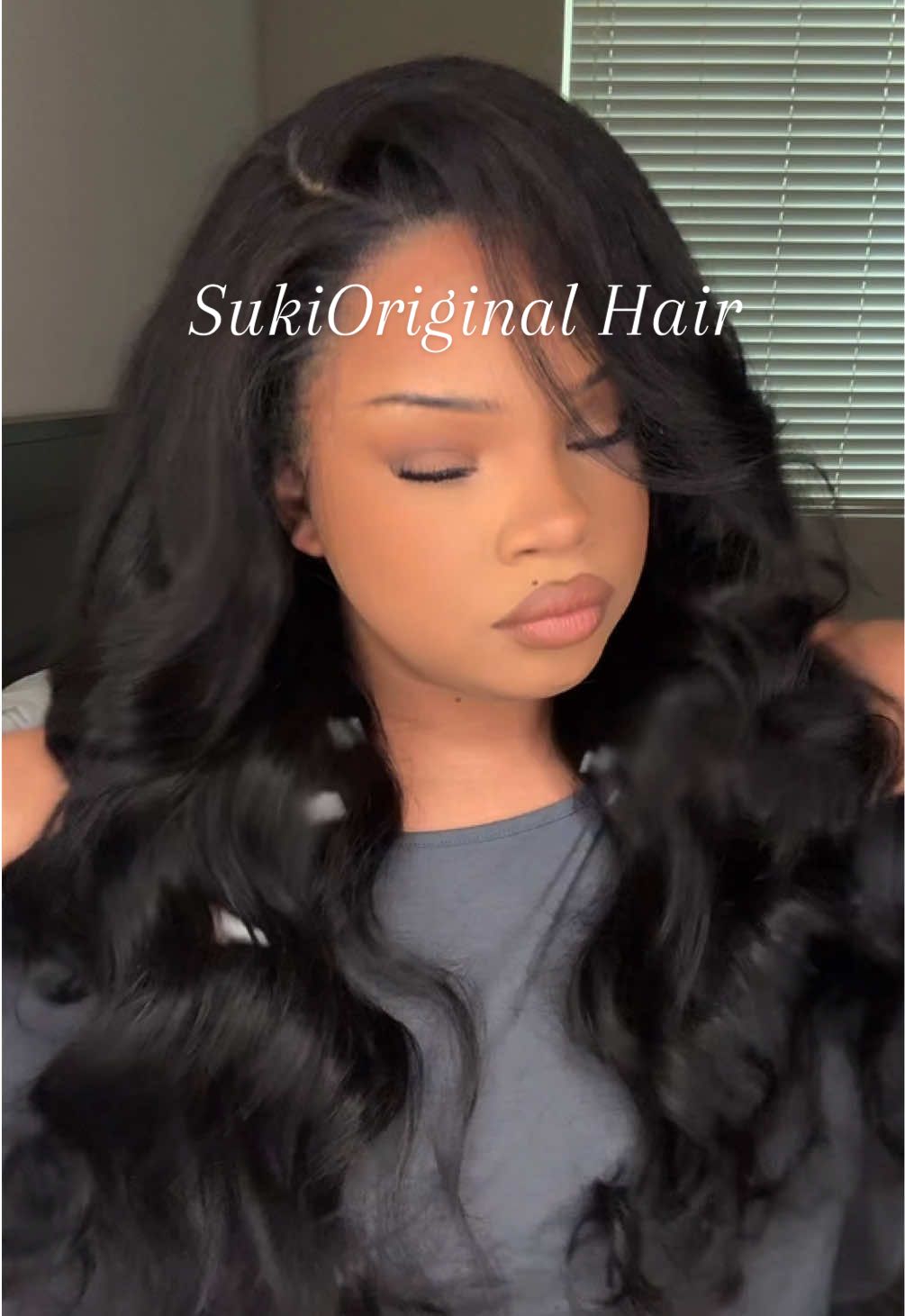 @SUKI ORIGINAL ate with this hair🥹!!  Easy 13x6 wig install is definitely one of my favorites!!🔥😍💕    #BODYWAVEWIG #bodywavehair #13x6lacewig #13x4lacewig #sukioriginal 