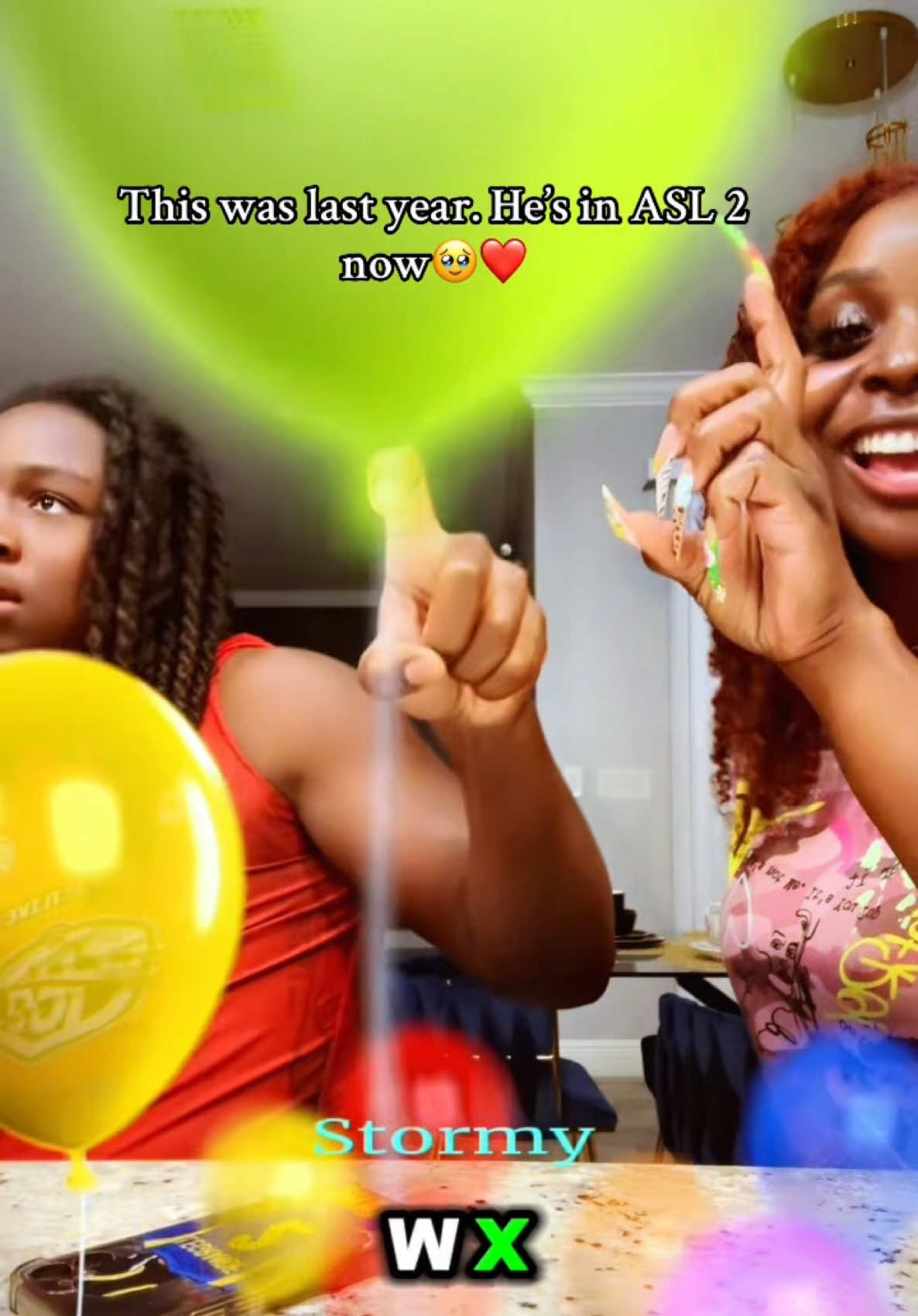 Last year my son chose 🤟🏾ASL 1, and now he’s in 🤟🏾ASL 2 this year! 📚💪🏾 As most of y’all know, I’m fluent in ASL & have my BA in Deaf Studies 🎓✨ So you KNOW this has me over here grinning from ear to ear 😍🙌🏾@Blue Teen 💙 Proud mama moment! ❤️👏🏾”