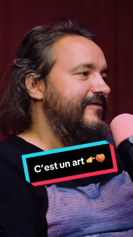 C’est un art 👉🍑 , avec Julien Bernatchez   #podcastquebec #qc #humour #podcastclips 