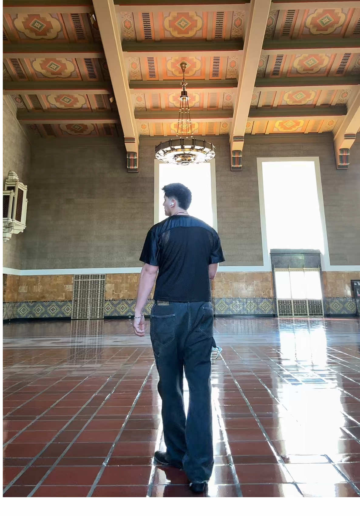 Quick lil fit check in Union Station 