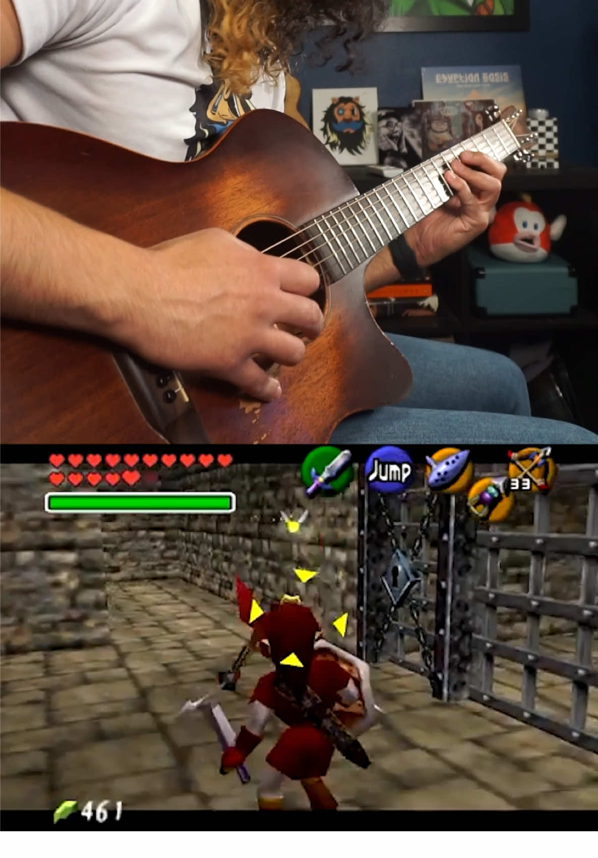 Gerudo Valley Guitar Cover #nintendo #zelda #guitar #musician #music 