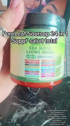 #SeaMoss #SourSop #LionsMane #SuplementosNaturales #ViralEnTikTok