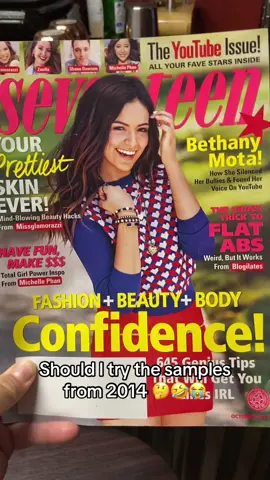Kinda wild I never used them 🤣🤣 #tiktok #magazine #makeup #skincare #smallcontentcreator 