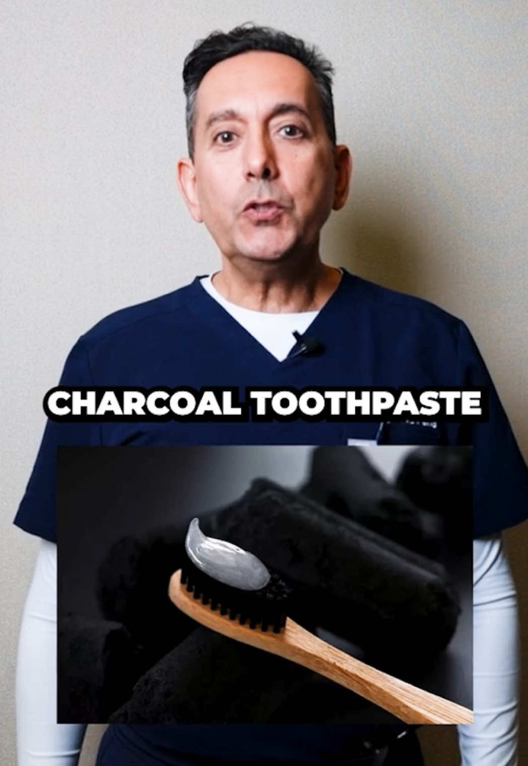 Maybe reconsider your charcoal toothpaste? 👀 Let me know if you use it for your dental care.