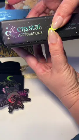 ✨ Daily magic in your hands 💫 These holographic affirmation cards by Moonstruck aren’t just stunning—they’re soul-soothing, self-empowering little works of art 💖 Hand-illustrated with love by a small biz queen, each card is your daily reminder that you are everything. 🌙💬 Trust me, pulling one of these feels like a hug from the universe 🌈 🛒 Support small. Spark big shifts. ✨ #AffirmationCards #DailyAffirmations #MindsetMagic #tiktokshopcreatorpicks #creatorsalley 