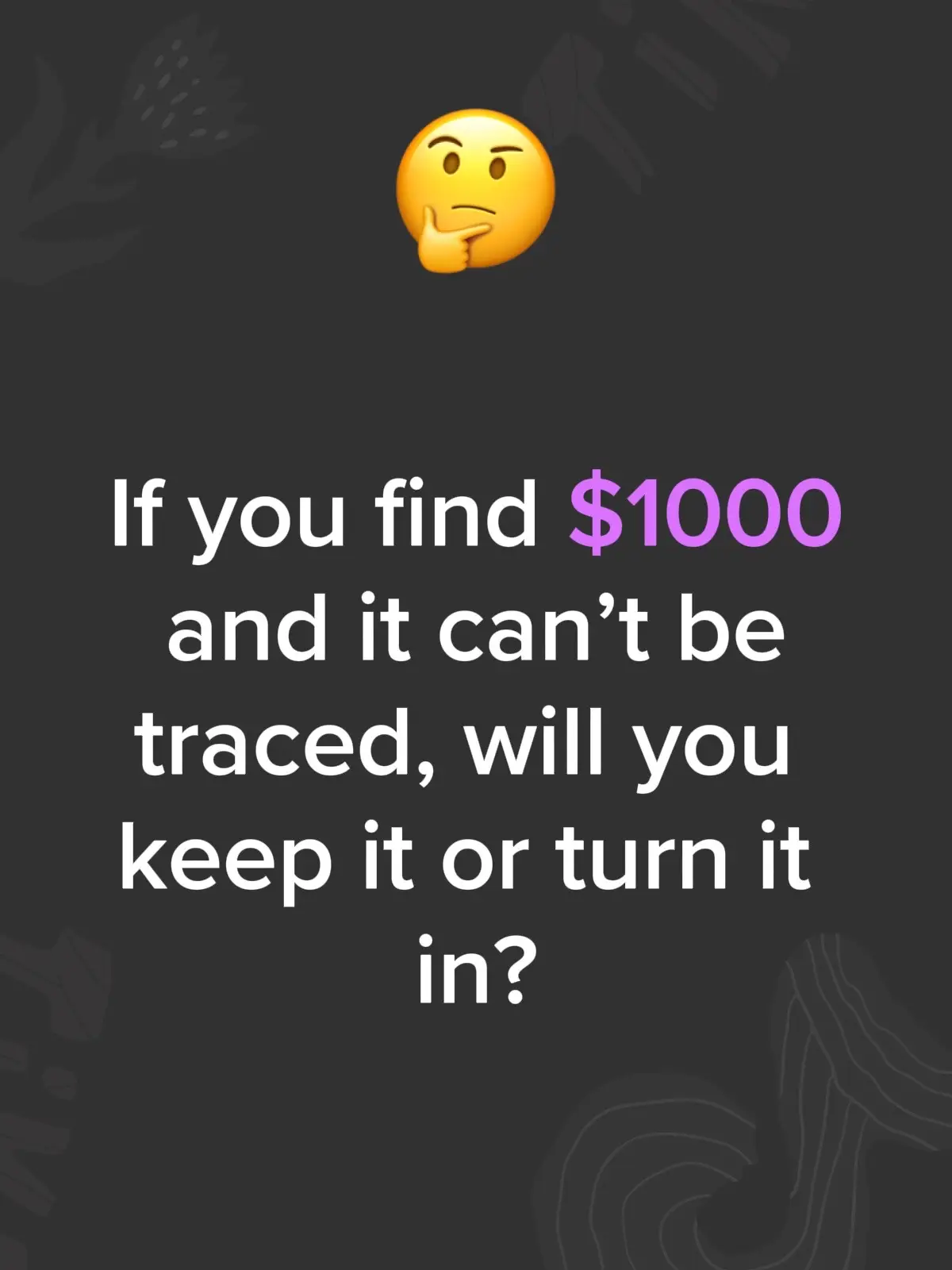 #tiktoktrend #viralquestions #trending #jointhechallenge 