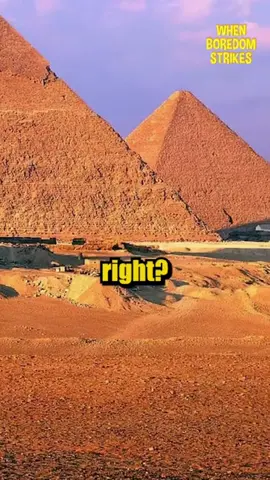 How were the pyramids found? 