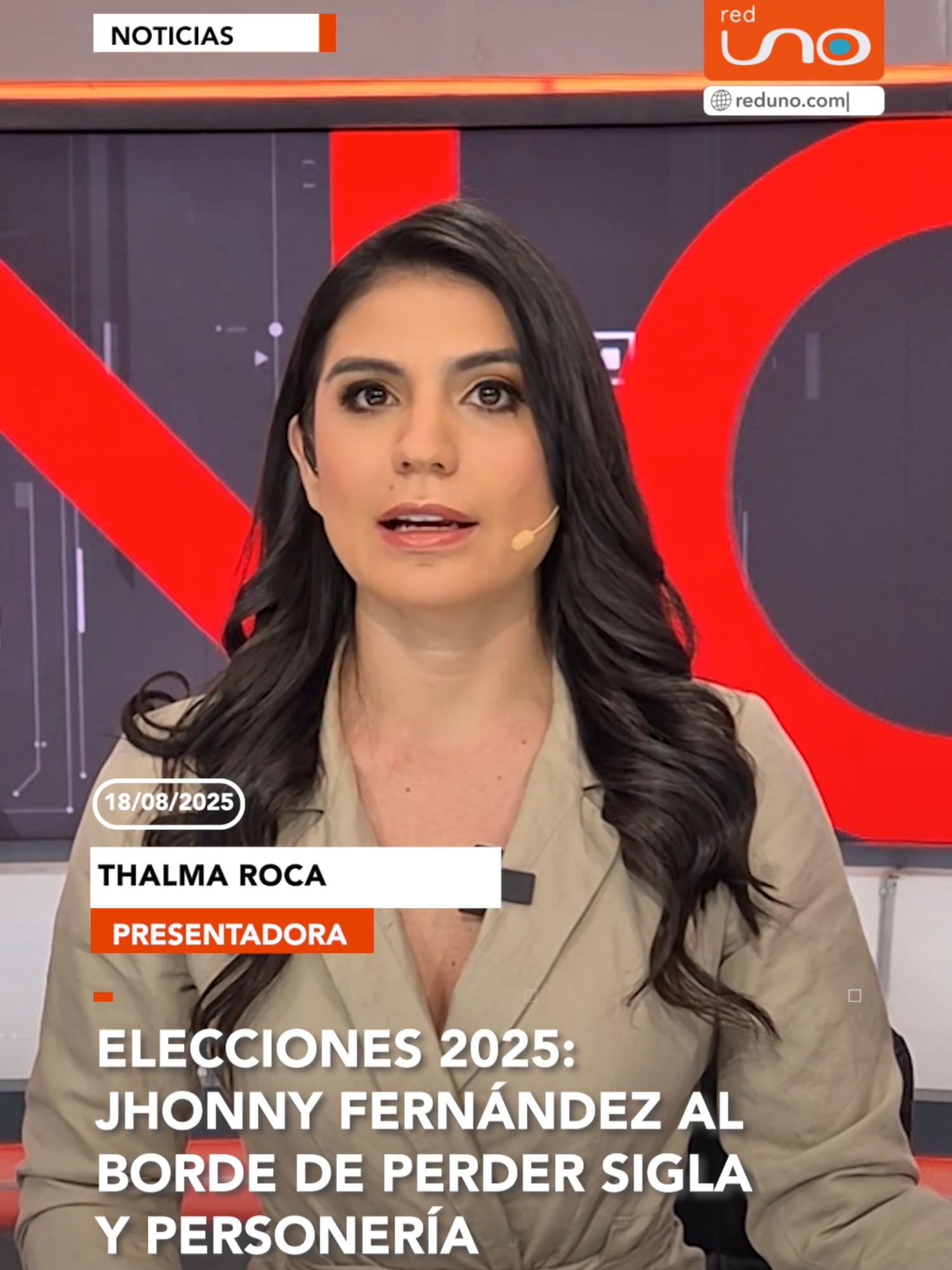 #SantaCruz | La concejal Lola Terrazas afirmó que el 1,6% preliminar recibido por Jhonny Fernández es una clara respuesta a lo que calificó como su pésima gestión y advirtió que su partido podría perder la sigla y la personería jurídica. ▶️ Más información en: www.reduno.com.bo #RedUno #RedUnoDigital #Notivisión