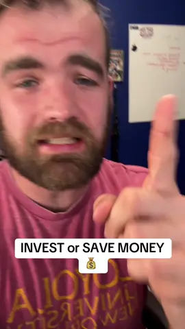 Should you invest a dollar or save a dollar? #savings #money #stockmarket #invest 