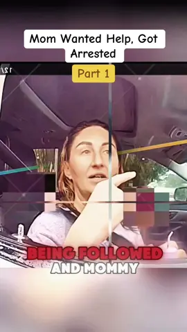 Mom Wanted Help, Got Arrested #cops #police #traffic #pullover #fyp 