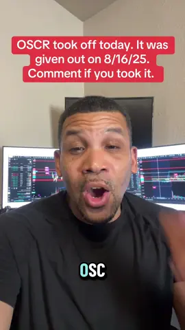 OSCR too off today. Did yall take it?  #playbookinvestmentgroup #trading #investing 