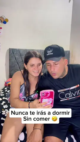 Conmigo no te acostarás sin comer 🤣 #viral #viralreels #fyp 