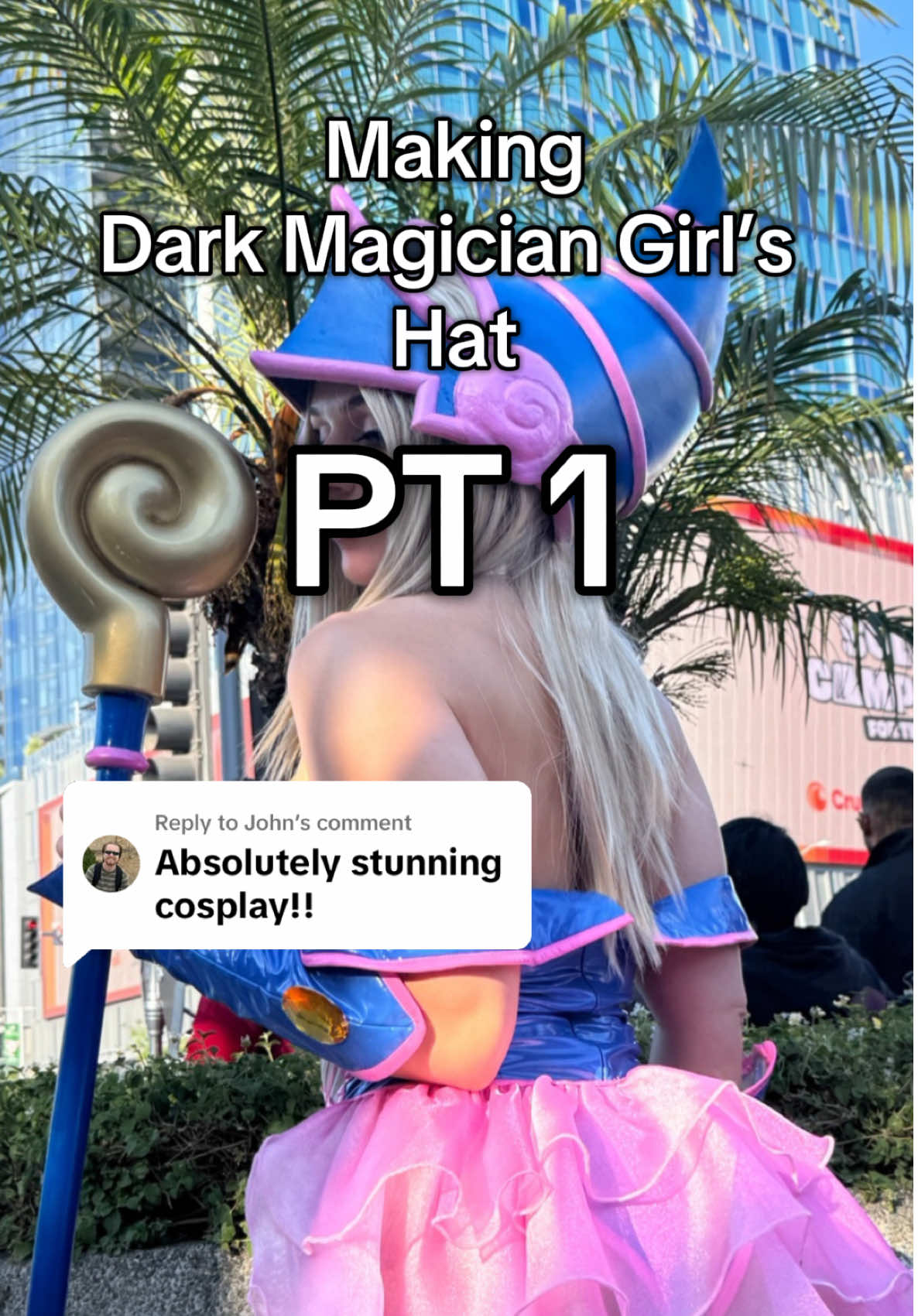 Replying to @John my first ever homemade cosplay PROP!!! Dropping pt 2 soon, bear with me… thank you @Hendo Art for the magnificent pattern! Five her a follow for awesome cosplays! #cosplaytutorial #props #yugioh 