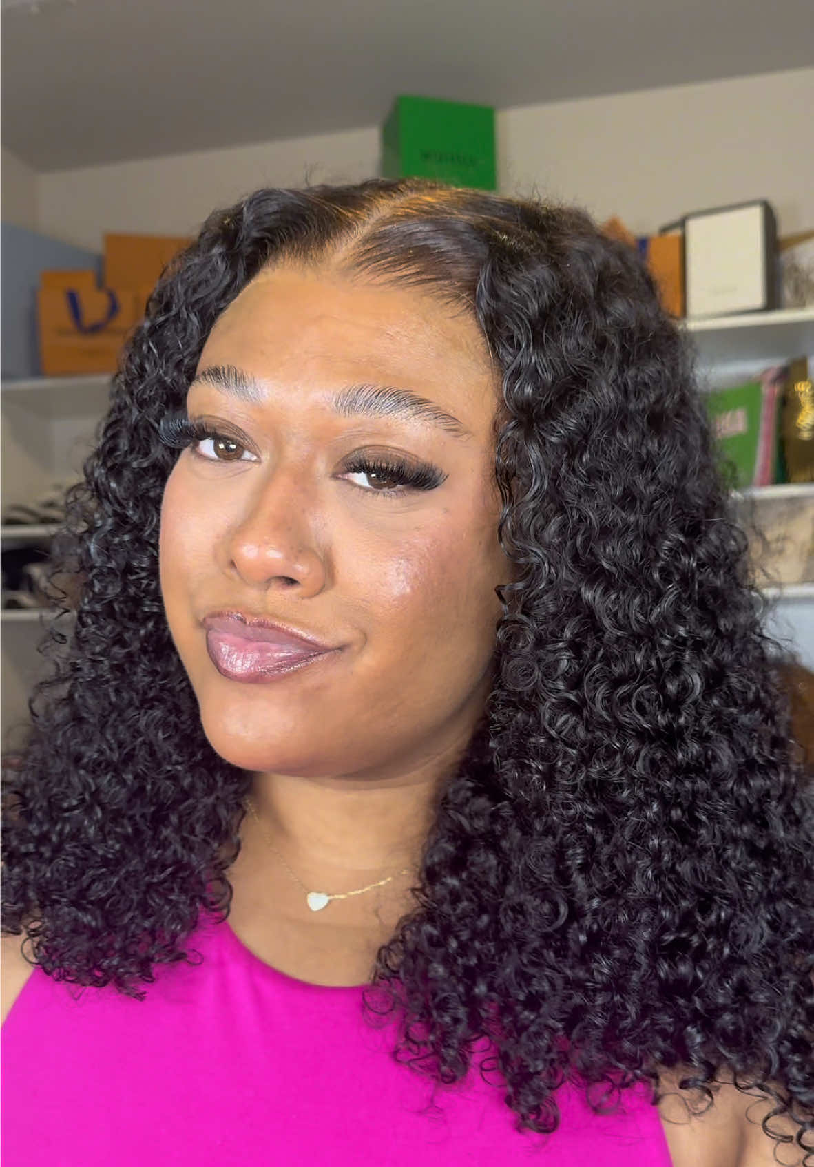 3 steps to instant glam ✨ This 20” curly 13x6 lace from @Megalookhair & slayyy 🔥 @Megalookhair shop  #MegaLookHair #ThreeAndGo #CurlyWig #13x6Lace #LaceFrontWig #ProtectiveStyle #WigInstall #BeginnerFriendlyWig #TikTokShopFinds #TikTokMadeMeBuyIt #AffordableWigs #NaturalLookWig #CurlyHairWig #HairTransformation #BeautyTok #136gluless #threego 