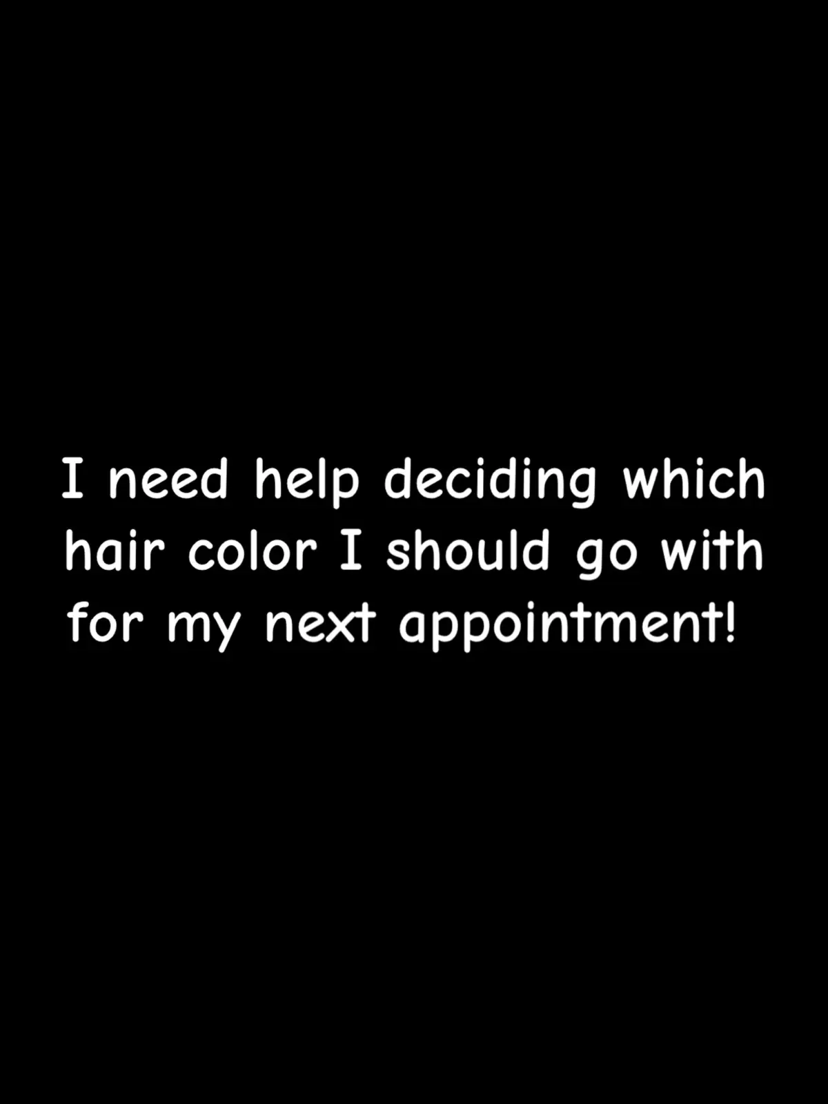 I am leaning more towards 1 but you tell me! 