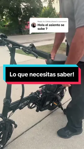 Replying to @Lilolacubana @ASKMY E-Ride Hub @Askmy E-Ride Store #bike #electricbike #electricbikes #bikelovers #bicicletaelectrica 