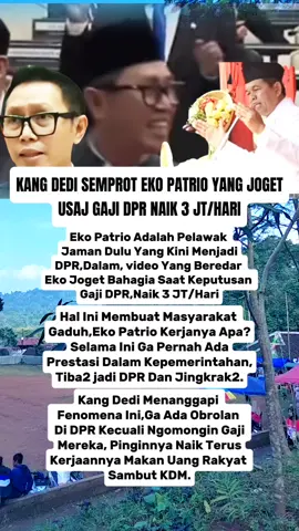 Kang Dedi Mulyadi Semprot Eko Patrio #viral #fyp#ekopatrio#dedimulyadi