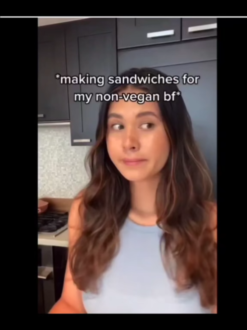 #onthisday Don't trick people into eating food 😒  . . . . . . . . #vegans #vegetarians #vegansoftiktok #neurospicydiah 