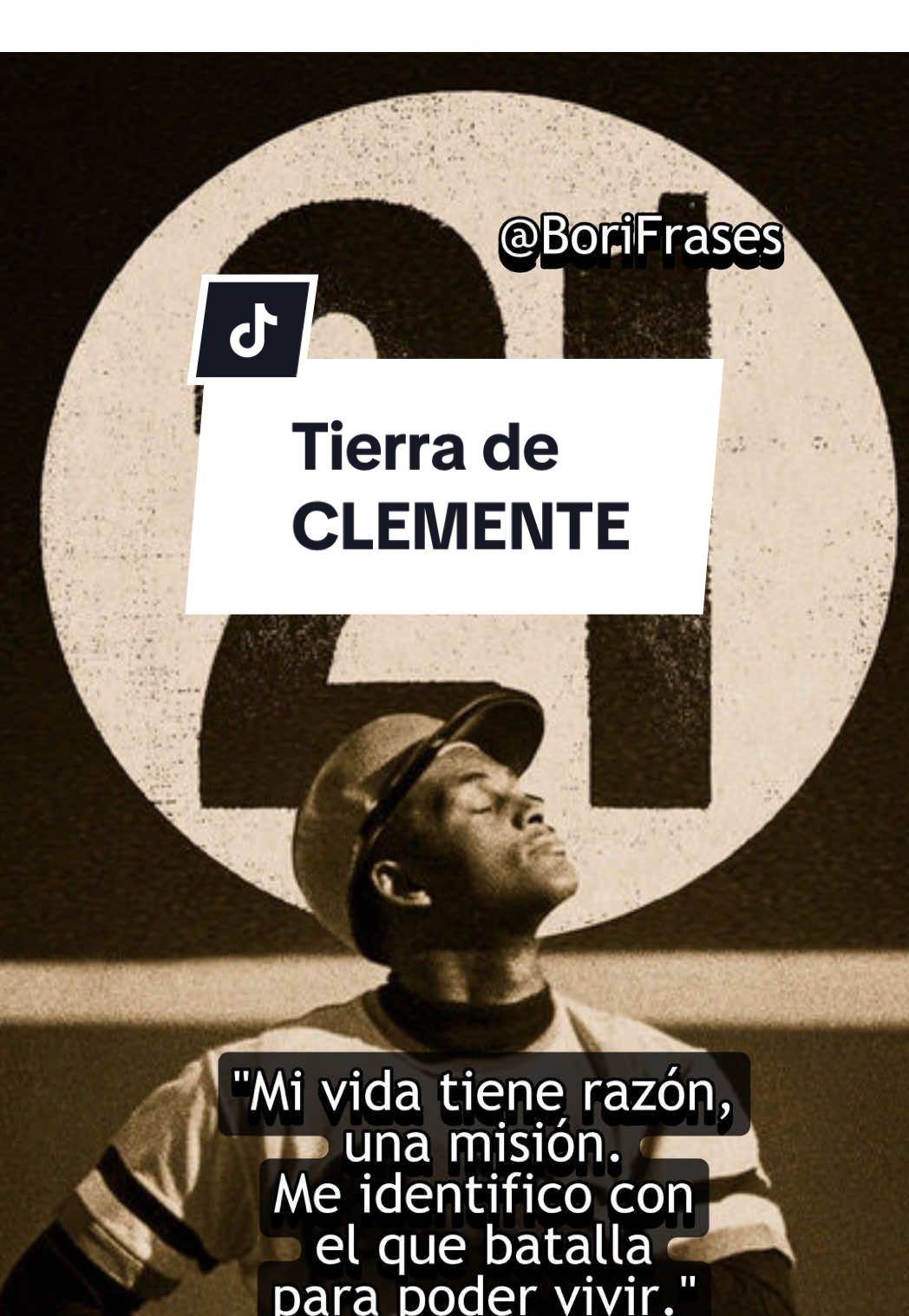 Un día como hoy nació ROBERTO CLEMENTE WALKER 🇵🇷 #puertorico #borifrases #historiadepuertorico #tiktokpr #puertoricotiktok 