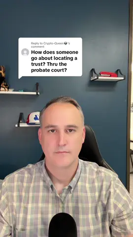 Replying to @Crypto-Queen👽 when somebody creates a trust, one of the benefits of it is that it is a private document. That does, however, mean that it needs to be kept and secured by the trust maker. It’s always good for important parts of your plan to have copies made of them and given them to the important people involved with your plan, sometimes the lawyer keeps a copy. But it is not filed with any government agency. #EstatePlanning #LivingTrust #FillThatBucket #Pevney #financialfreedom  
