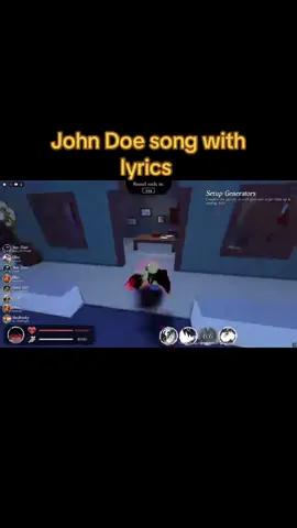 #forsaken #johndoeforsaken #songwithlyrics #roblox #fypシ 