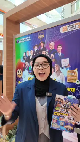 #PMBUMA2025 Telah Dibuka!! Stand PMB UMA, Lantai I, Plaza Medan Fair, Medan 18 s.d. 24 Agustus 2025, mulai pukul 10.00 sampai 21.00. Yuk Kunjungi Stand PMB UMA.