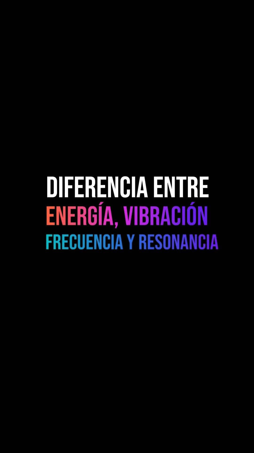 Todo es energía 💫 Tu vibración la mueve, tu frecuencia la dirige y tu resonancia atrae lo que eres. #frecuencia #vibracion #energia #meditacion #crecimientopersonal 