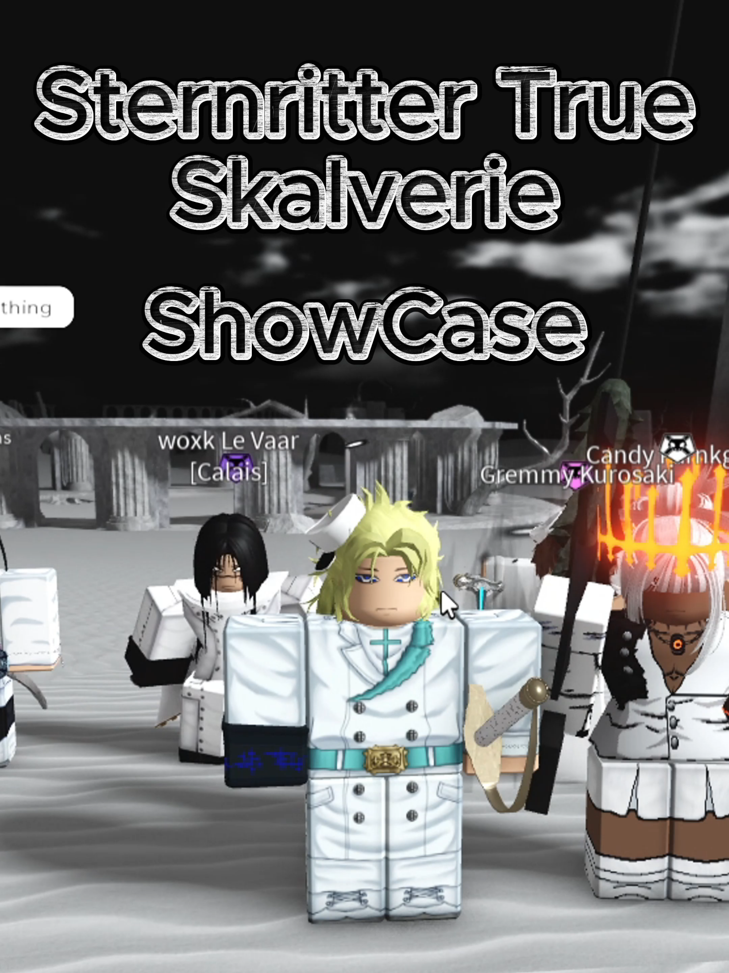 Sternritter True Skalverie Type Soul #typesoul #sternritter #jugramhaschwalth #quincy #bleach #typesoulroblox
