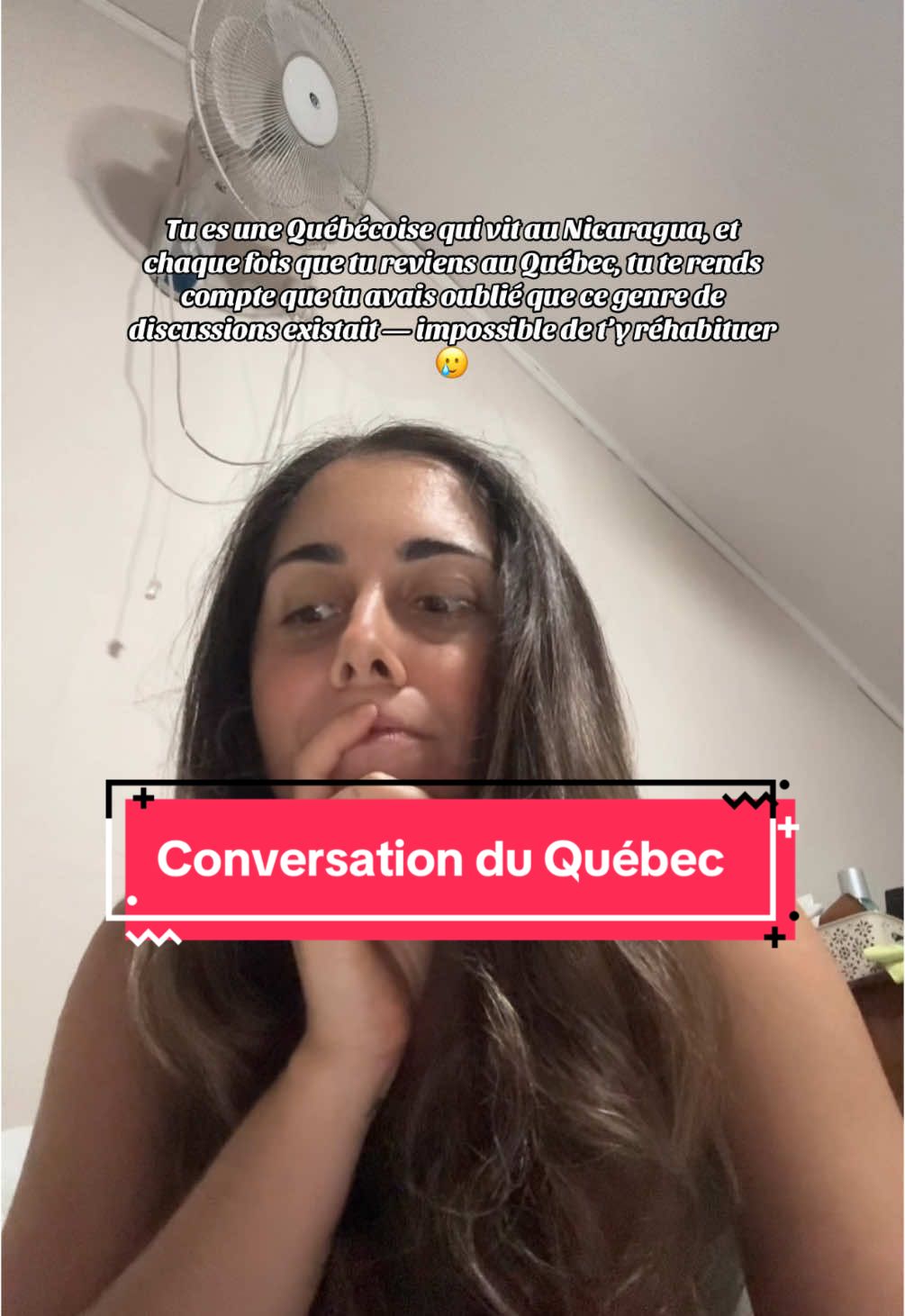 Le genre d’échange qui ne me manque pas du tout 🥲 conversation profonde > fake conversation ✅ #nicaragua #canada #humour #quebecoiseaunicaragua #lachicaaunica 