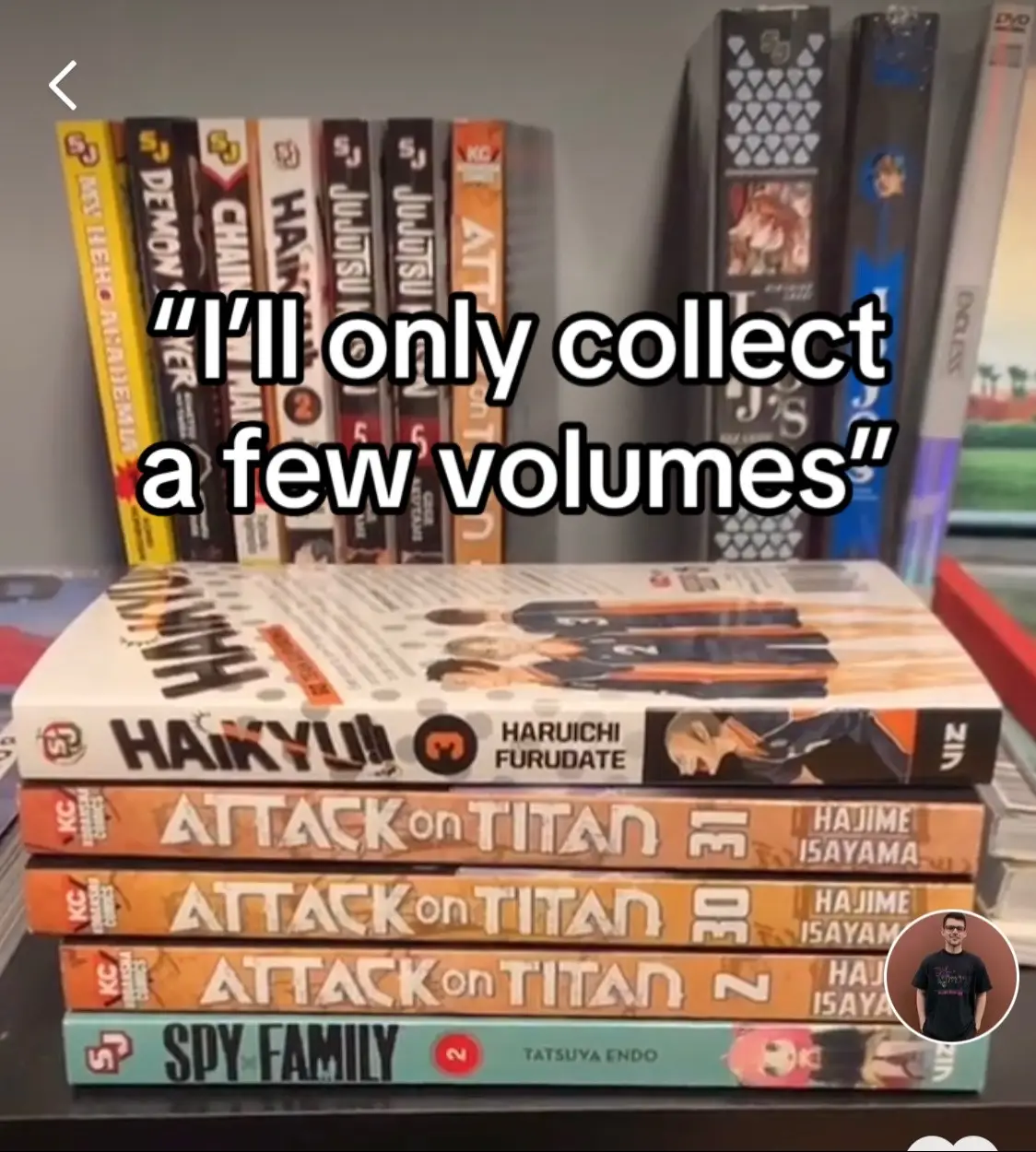 I didn’t know what I was getting myself into with manga collecting, but I’m so glad I did. #manga #mangashelves #mangashelf #mangacollection #mangacollector 