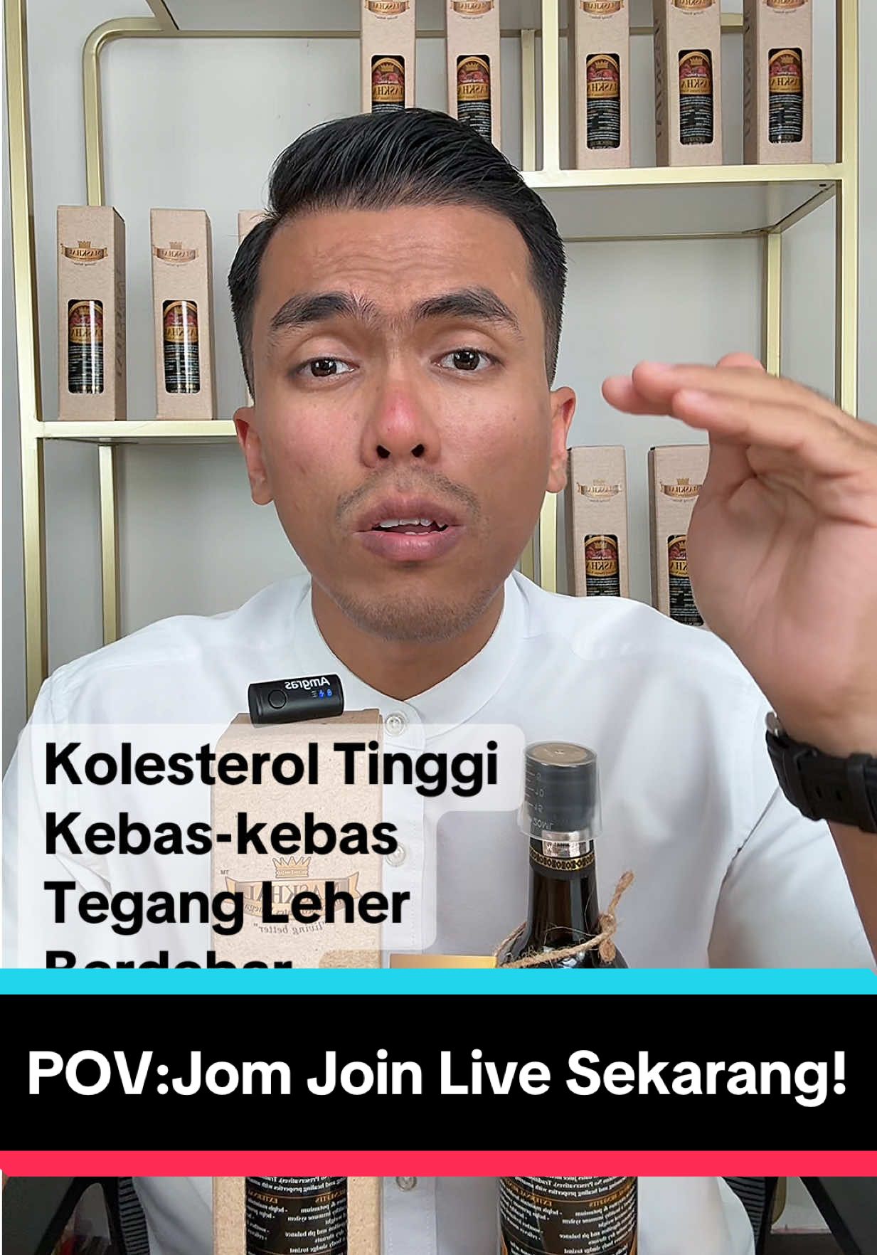 Ada Kolesterol tinggi? Jom join live saya sekarang atau tekan bag kuning… Ribuan orang dah cuba Maskhal tau… 